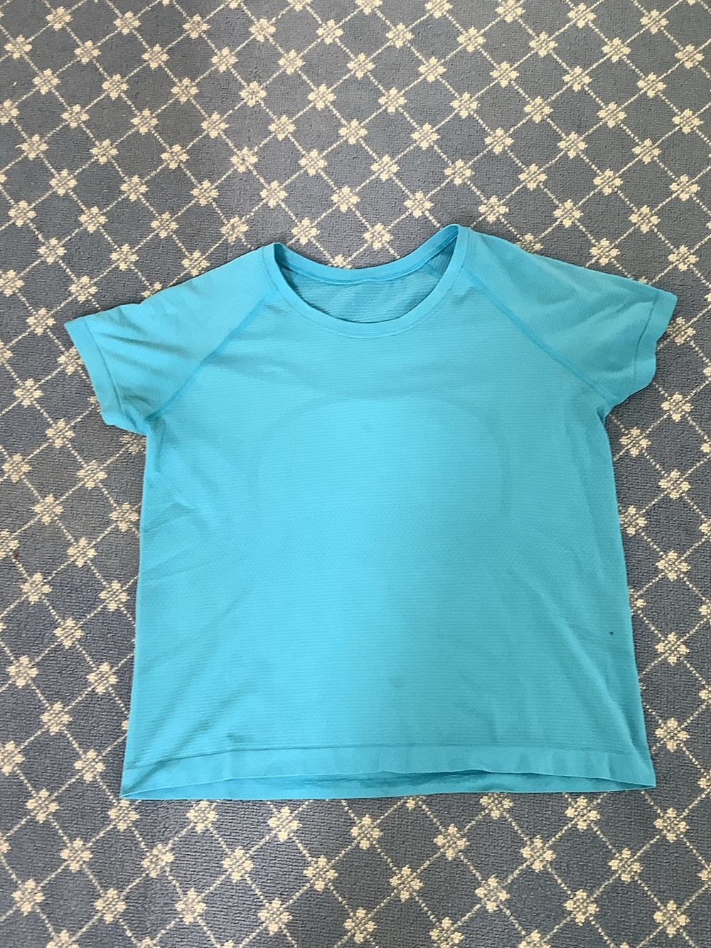 lululemon athletica Teal Short Sleeve Tee